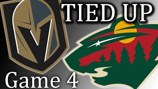 VEGAS STUNS THE WILD IN OVERTIME! | Minnesota Wild Vegas Golden Knights Game 4 Crazy Ending