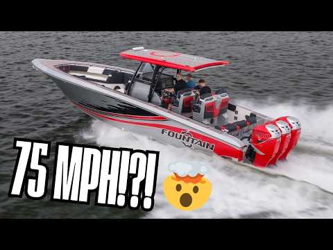 2021 Fountain 38 SC Video