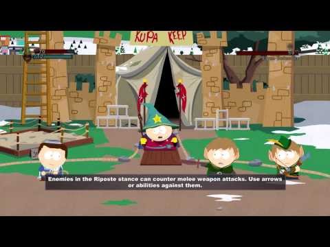 South Park The Stick of Truth Gameplay Part 1 - First 13 Minutes HD Pc PS3 Xbox 360