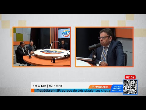 O Vereador Aluísio Sampaio participa do programa Comando Geral 28 02 2023