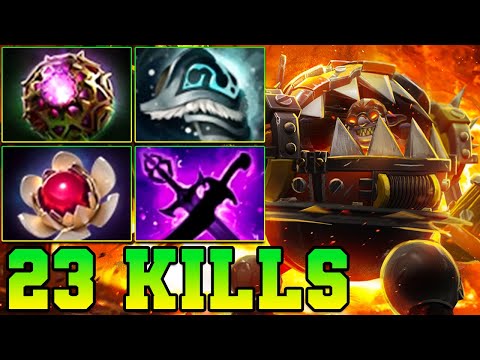 23 Kills Timbersaw Dota 2 Offlane !! Timbersaw Dota 2 Offlane Carry Meta 7.39 Gameplay Guide Build