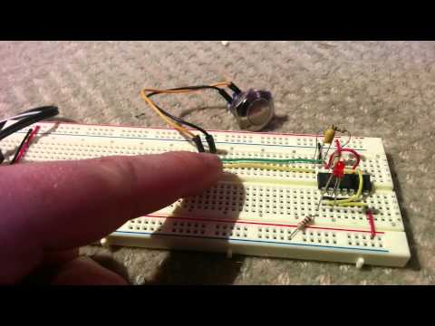 Flip-flop Toggle switch circuit