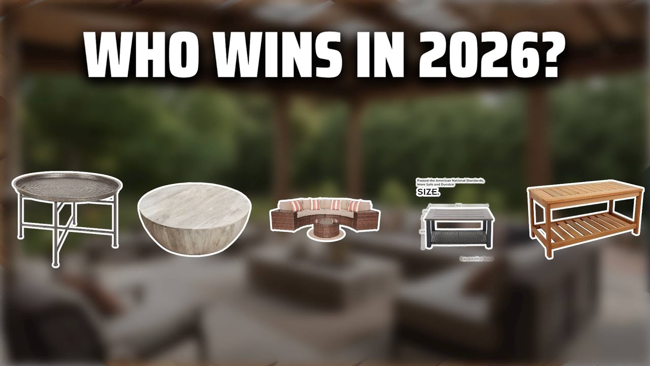 The Top 5 Best Round Coffee Tables in 2026 - Must Watch Before Buying!