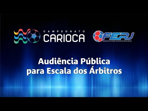 FERJ Audiência Pública da Escala dos Árbitros.