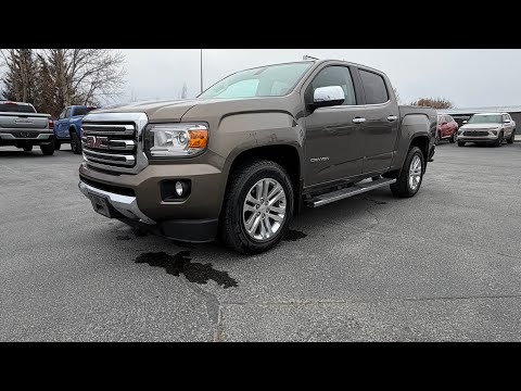 2016 GMC Canyon Crew Cab Short Box 4-Wheel Drive SLT for sale at North Star Chevrolet Buick GMC in Cranbrook, BC