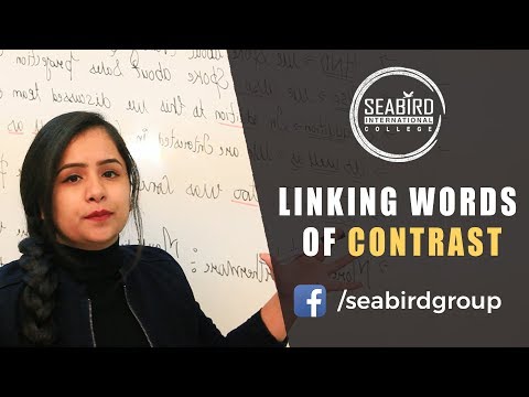 LINKING WORDS OF CONTRAST | SEABIRD INTERNATIONAL