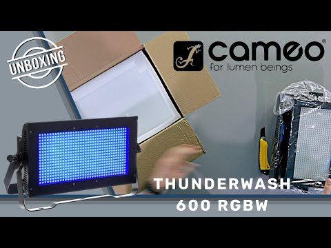 Cameo Thunderwash 600 RGBW | Unboxing