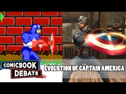 Evolution of Captain America Games in 4 Minutes (2017) Video