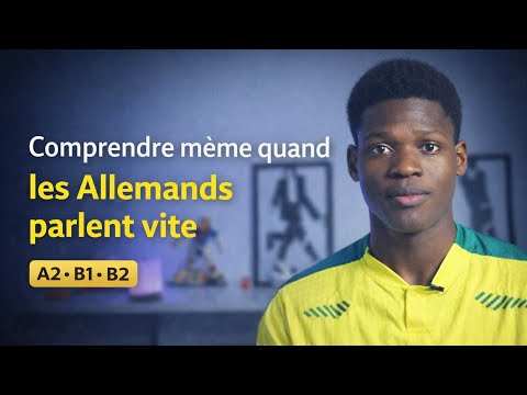 🇩🇪Les Allemands parlent TROP VITE: Comment Comprendre? // Hören A2, B1, B2.        