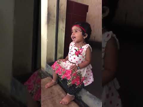 Cute Baby Singing Malayalam Song