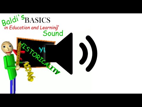 발디의 수학교실 - 삼각함수송 (Baldi's Schoolhouse) 효과음