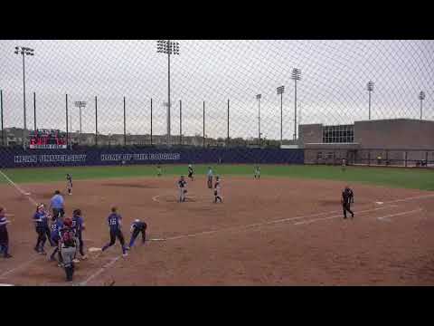 Michaela Hobson Over-the-fence HR- Union County HS Tournament May 2018 @ Kean University