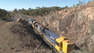 preview picture of video 'EMD / ALCO / ALCO : Australian trains and railroads'