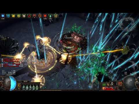 [3.10 POE] COC bladefall / blade blast assassin elder test// COC 칼날비 / 칼날 폭격 어쌔신 엘더 테스트