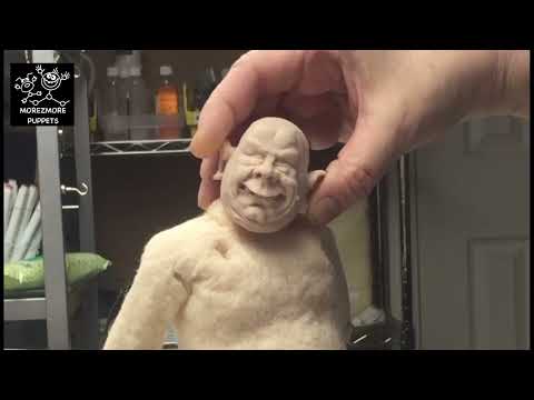 081 Big Ben Stop Motion Puppet - Face Replacements Hardware - MOREZMORE