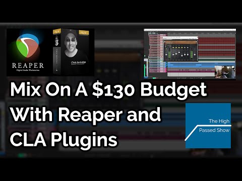 Mixing With Waves CLA Signature Plugins Only In Reaper - Mix Like a Pro On A Budget