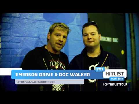 #CMTHitlistTour 2013 - Emerson Drive, Doc Walker & Aaron Pritchett (Teaser #2)