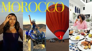 5 DAYS IN MARRAKESH MOROCCO | HOT AIR BALLOON , AGAFAY DESERT ,  LUXURY RESORT , FOOD & ACTIVITIES