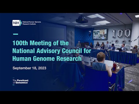 Introduction of New Council Members, NHGRI Staff, Liaisons and Guests (NACHGR Sep 2023)