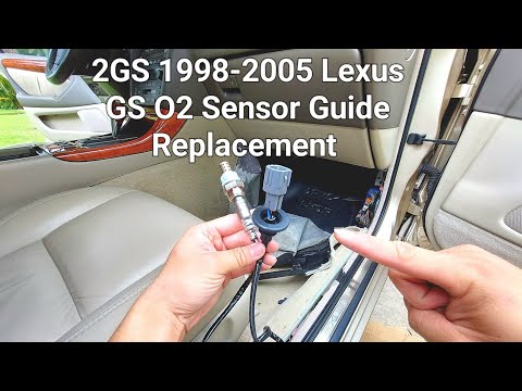 1998-2005 Lexus GS O2 Sensor Replacement Tutorial for GS300 GS400 GS430 2JZ 1UZ 3UZ