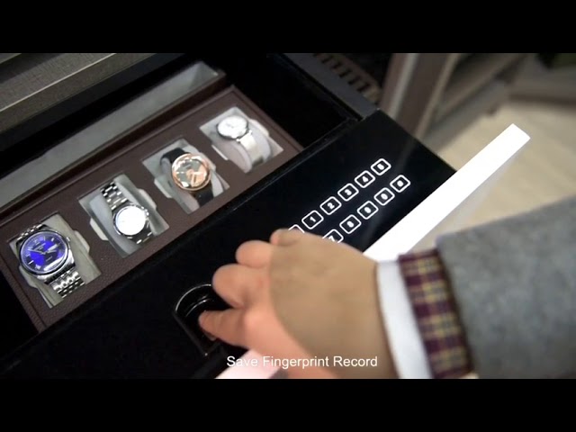 صندوق درج سري ببصمة الإصبع