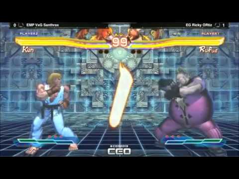 SFxT EMP VxG Santharx vs EG Ricky Ortiz - CEO2013 Day 3