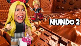 VENCIMOS EL MUNDO 2 EN ESCAPA DEL TECLADO con mi HERMANITO en ROBLOX