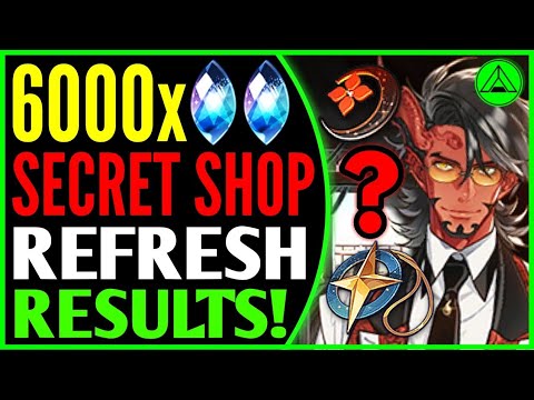 6000 Skystones in Secret Shop refresh! (BM/MM?) 🎲 Epic Seven