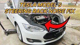 Tesla Model S Steering Noise Clunk Fix!