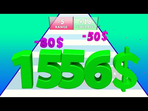 Digit Shooter 3D - Level Up Number Game Run Race Stack Master Max Level Freeplay All Games