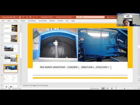 Mobile concrete mixing plant SUMAB K-40