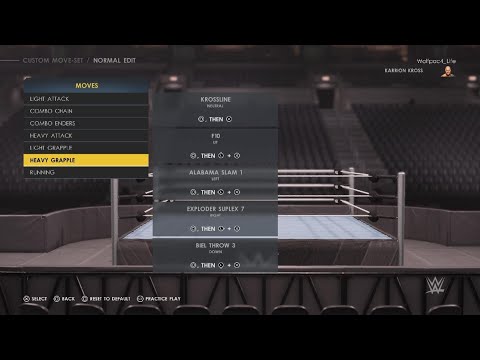 WWE 2K22 | Karrion Kross Updated Moveset