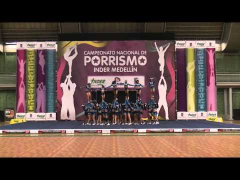 Spirit Power Cheer Nivel 5 - INDER Medellín 2013 Finales