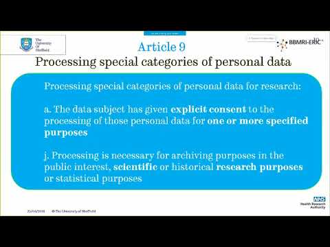 ELSI Dialogues - The GDPR and Scientific Research: Lawful Bases for Processing Personal Data