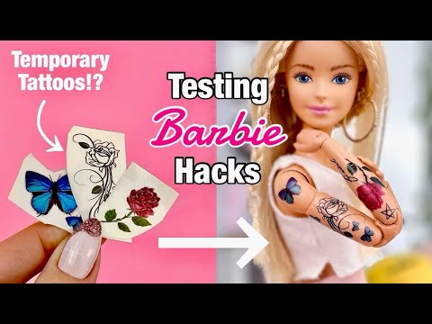 ￼￼Testing Barbie Doll Hacks To See If They ACTUALLY Work!