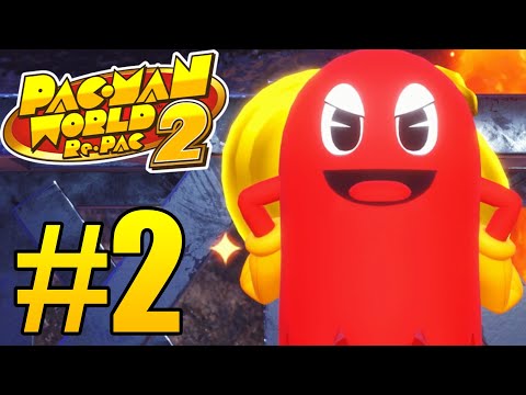 Pac-Man World 2 Re-Pac Gameplay Walkthrough Part 2 - World 3 & 4