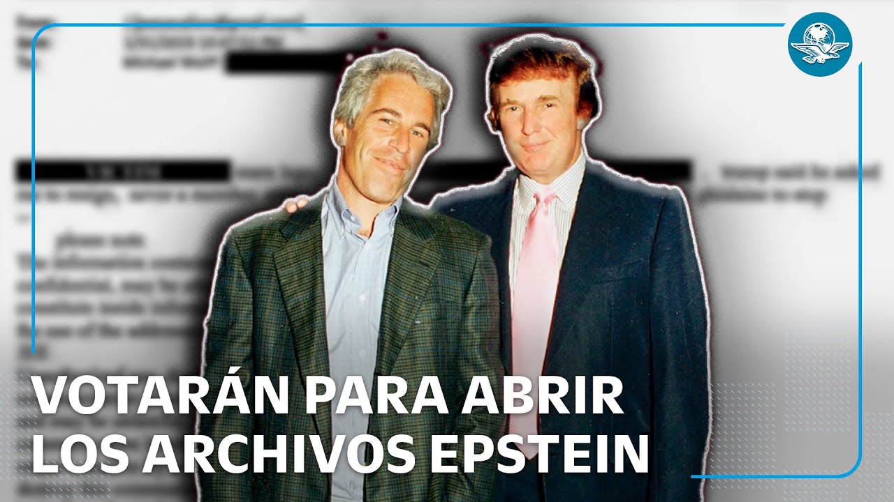 Congreso de Estados Unidos planea votación para revelar los archivos del caso Epstein
