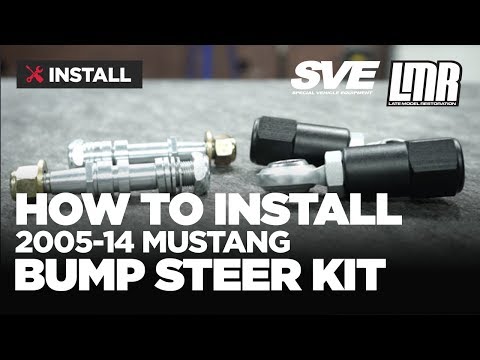 How To Install Mustang SVE Bump Steer Kit (2005-2014)