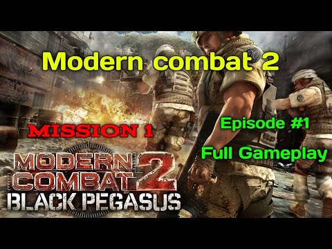 Modern Combat 2 | Gameplay | Mission 1st | Episode 1 #gameloftclassics #gameloft #moderncombat2 #90s