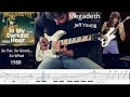 Megadeth In My Darkest Hour Jeff Young Guitar Solo With TAB