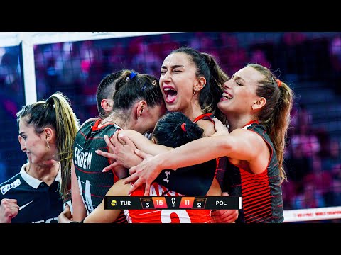Turkey Beat Poland in One of the Most Dramatic Matches in Volleyball History !!!