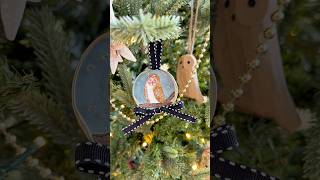 Jar lid watercolor ornament