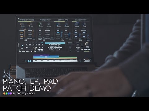 Piano, Ep, Pad Demo - Sunday Keys for Mainstage