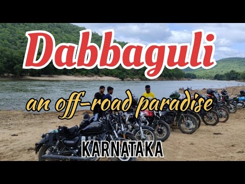 Dabbaguli - Karnataka - an off-road paradise -  Royal Enfield Bangalore riders. -