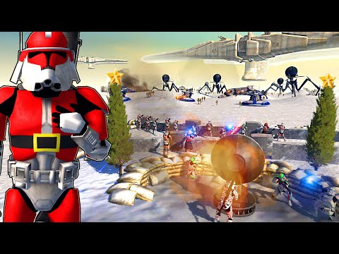 A Clone Wars Christmas Invasion... - Men of War: Star Wars Mod Battle Simulator