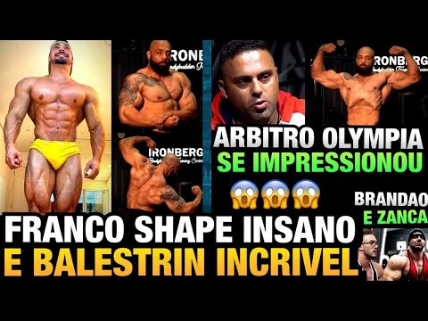 FRANCO CADA VEZ MELHOR - BALESTRIN IMPRESSIONOU TERRICK COM SHAPE ATUAL - BRANDÃO + ZANCA E MAIS