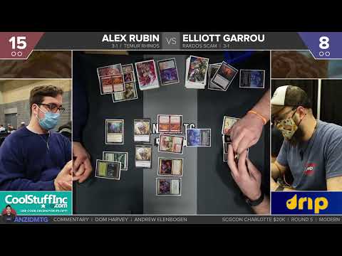 [MTG Modern] SCGCon Charlotte Rd 5 - Rhinos vs Scam