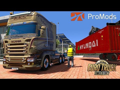 ETS2 I Scania RJL R730 🚚 Auf der A5 Richtung Wiesbaden 🔵 #742 ProMods-Tour [Deutsch/HD]