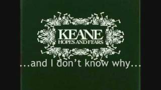 Keane - On a Day Like Today (lyrics)