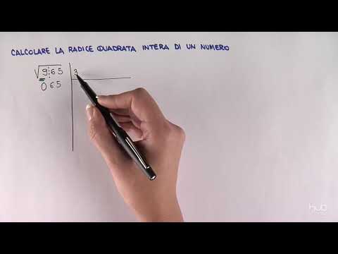 Calculate the whole square root of a number